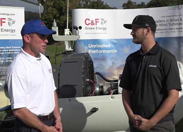 C&F Green Energy Small Scale Wind Turbines – AgDealerTV