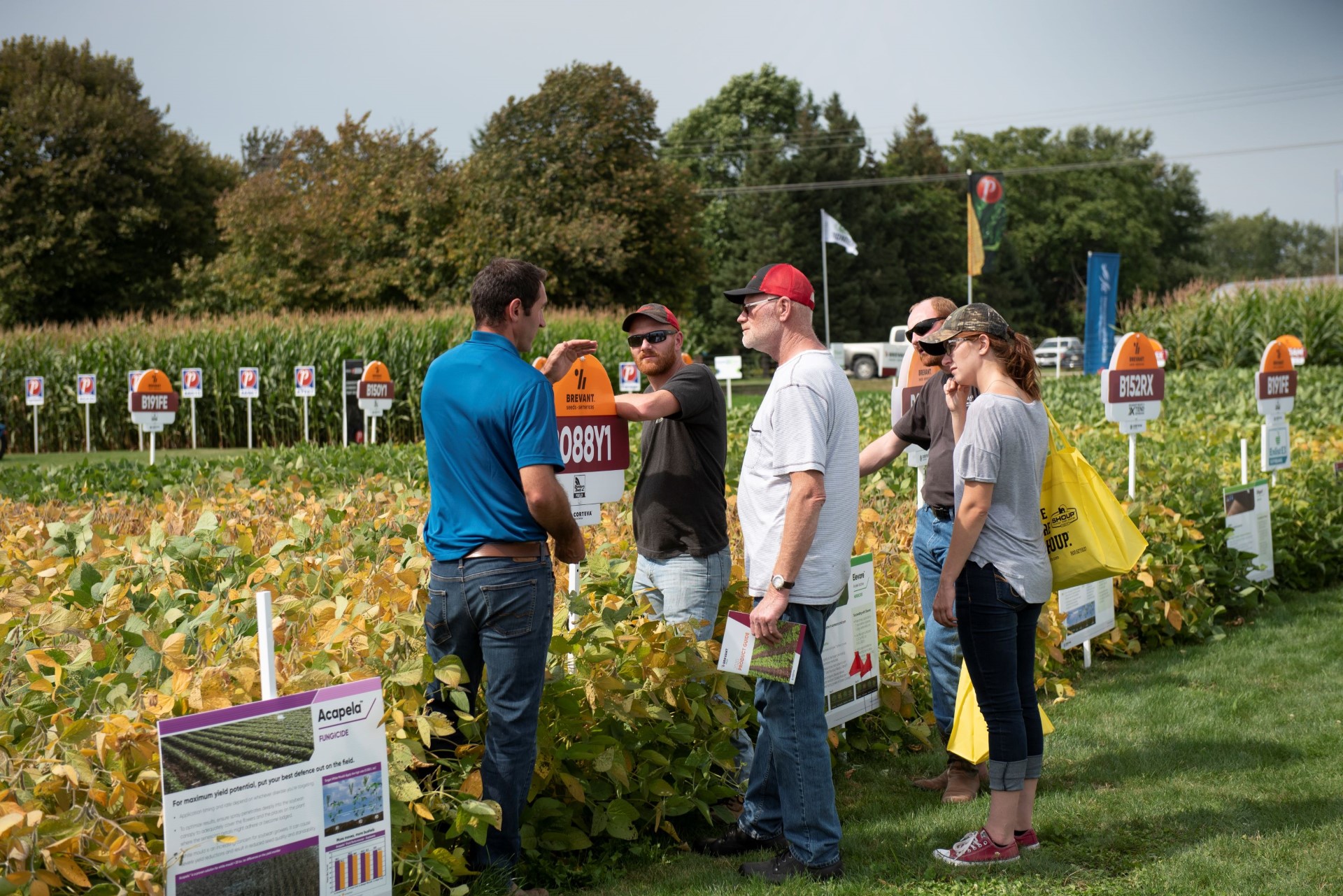 Crop plots and new products at show to bring fresh options to the farm